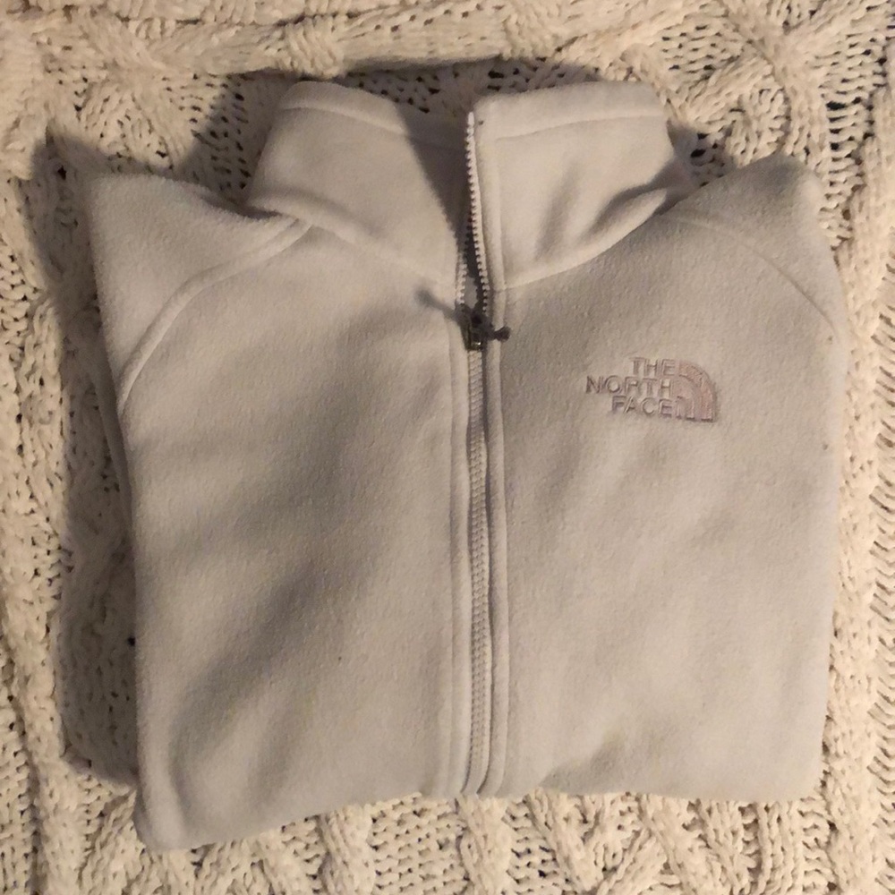 Cream North Face